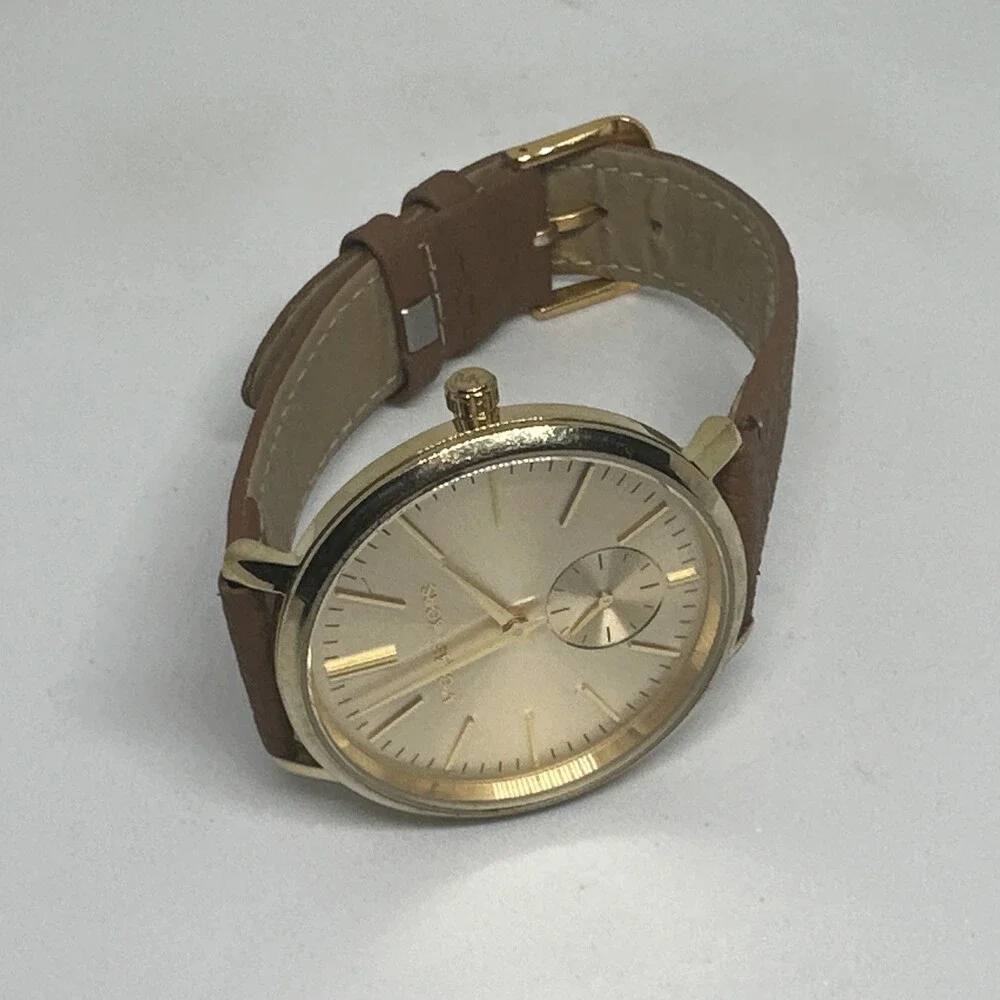 Michael Kors Jaryn MK3510 Women's Brown Leather Analog Dial Quartz Watch HME657